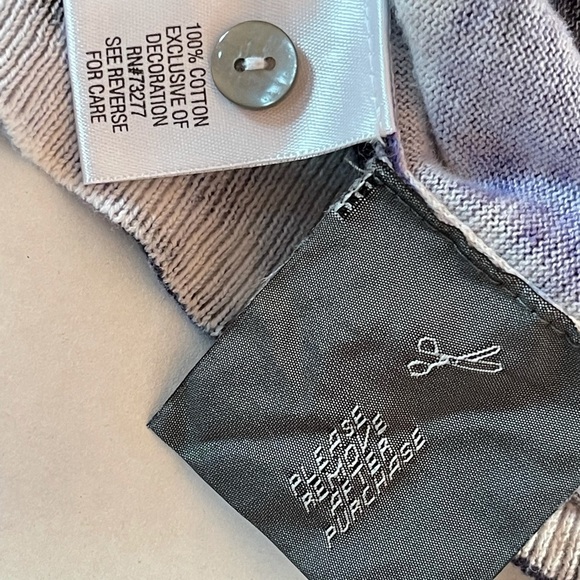 SIMPLY VERA Vera Wang Woman’s Tie Dye Button Front Cardigan size Medium - Picture 4 of 5